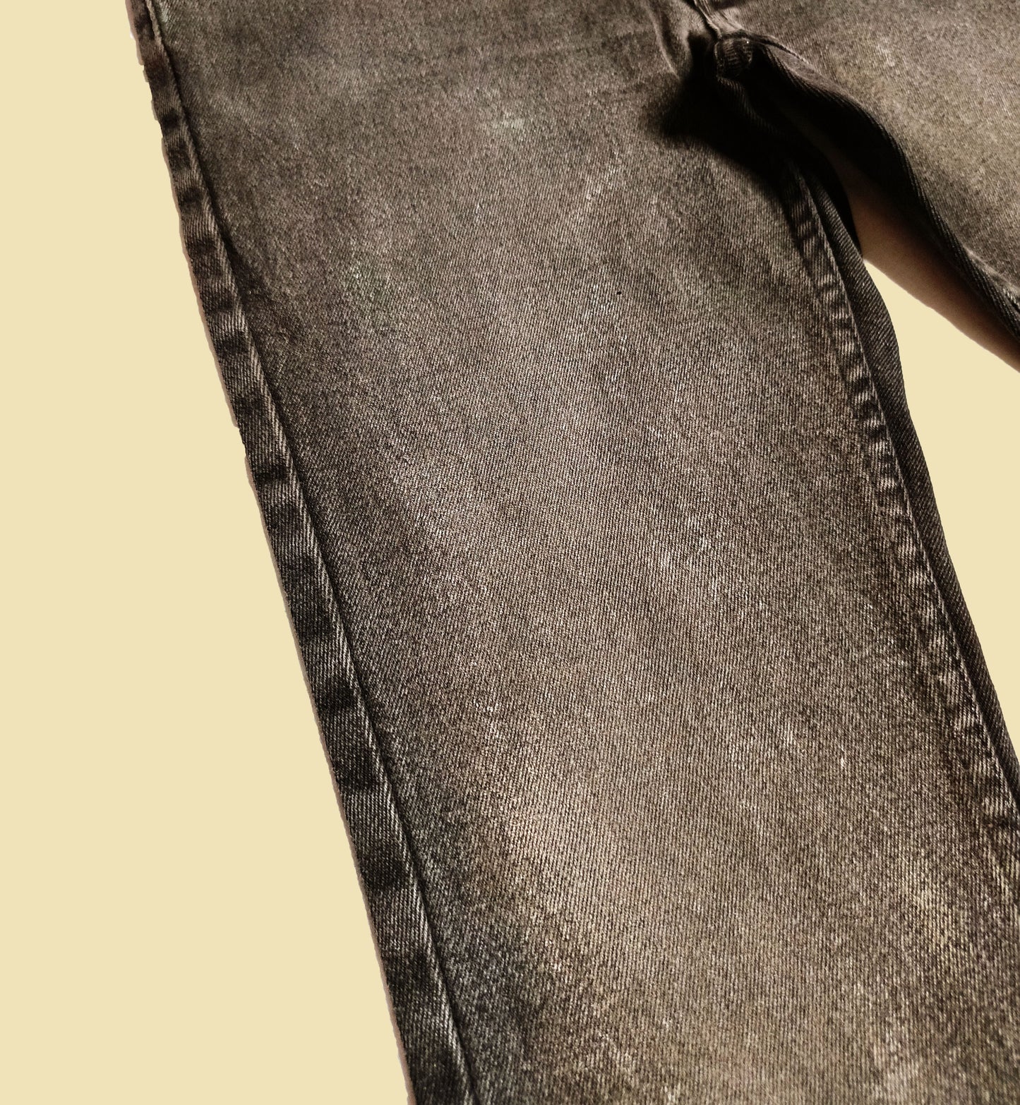 Burnt Black - Low Rise Skinny Jean