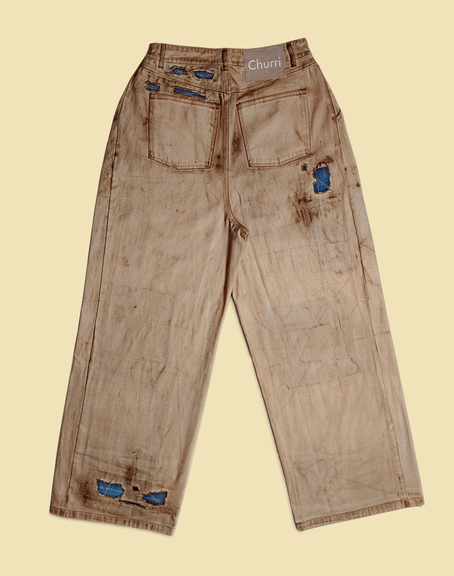 Rough Culture - High Rise Super Length Wide Leg