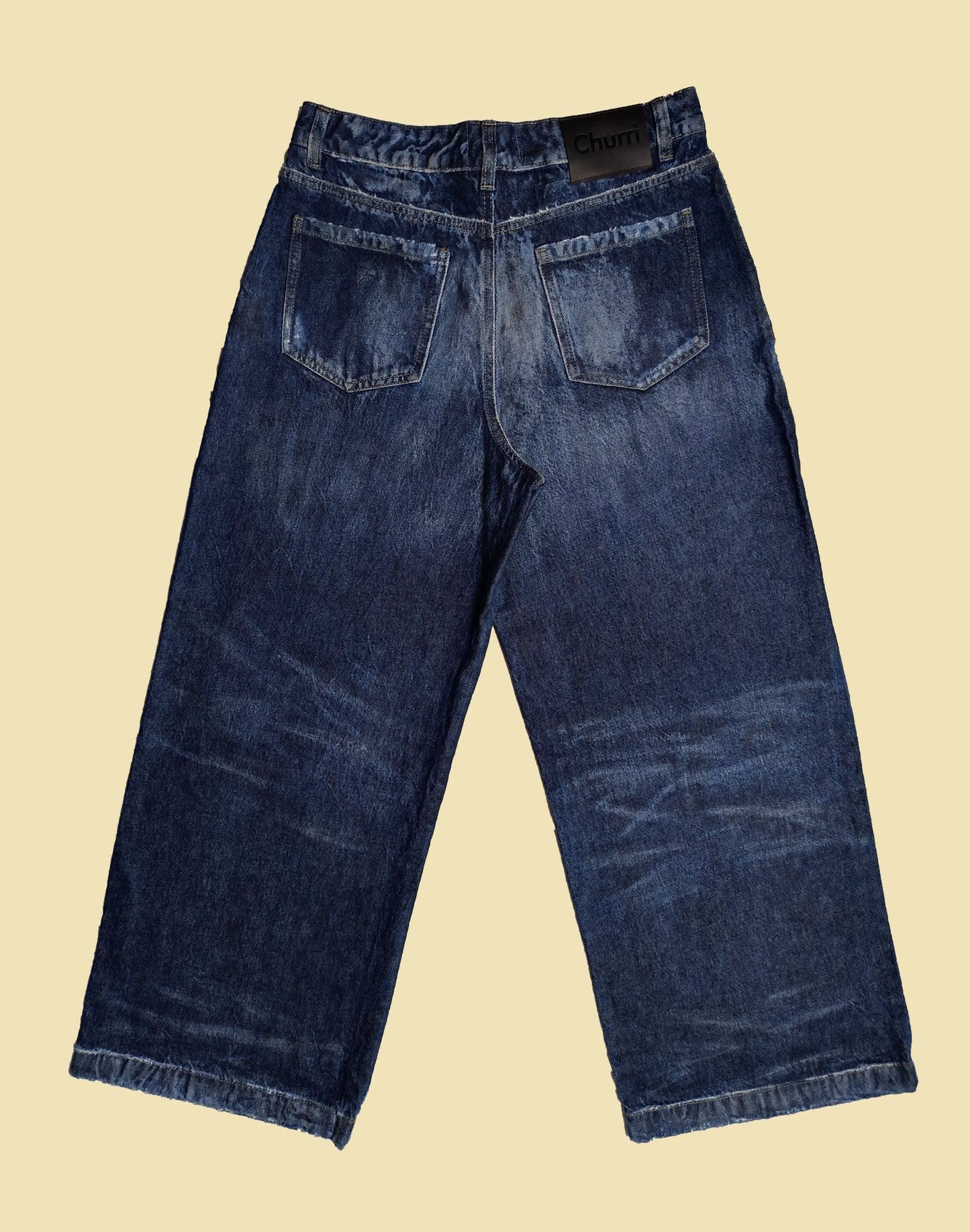 Iron Blue - High Rise Straight Loose Leg
