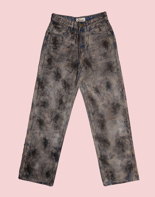 Soil Fade - High Rise Wide Leg