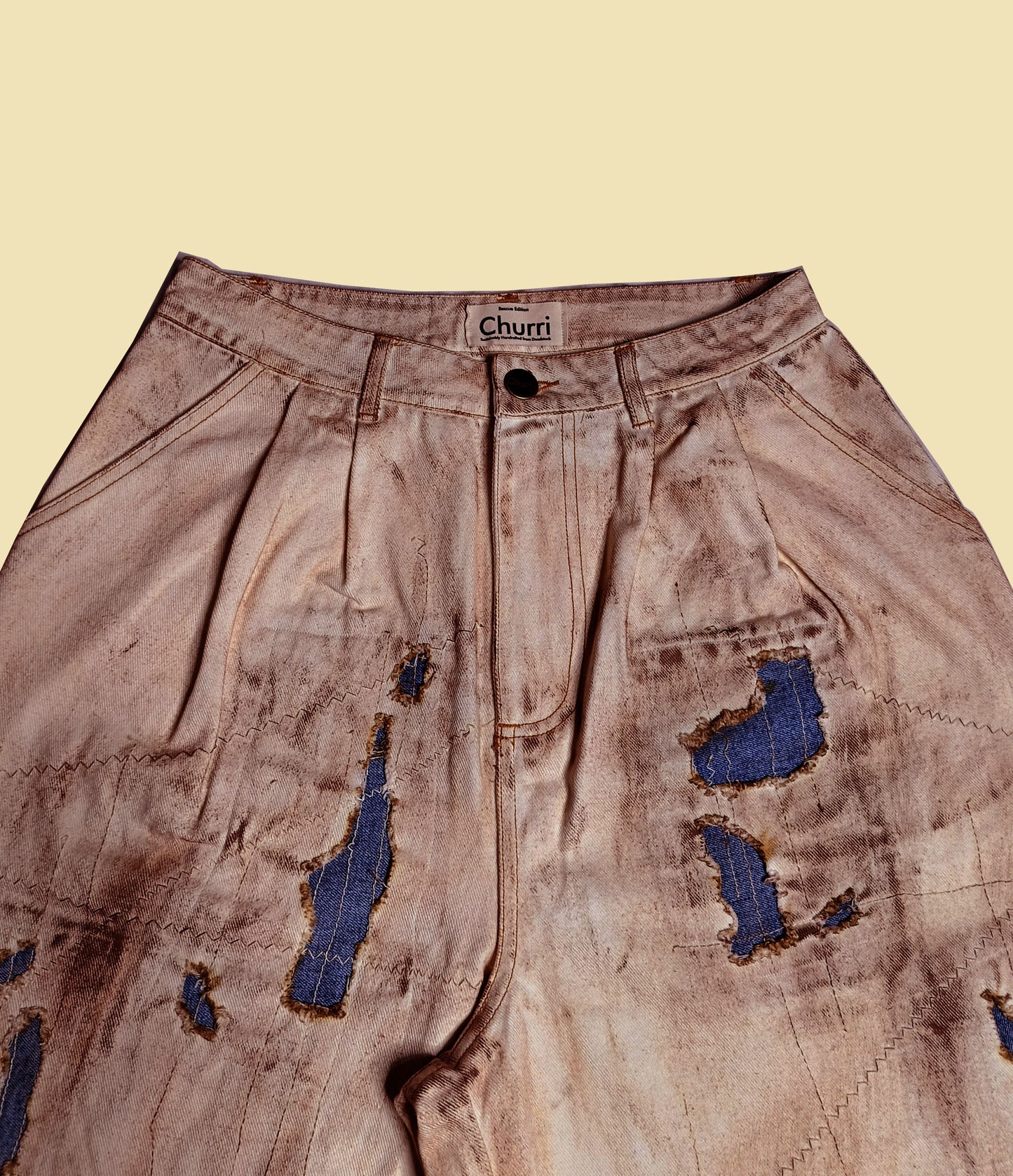 Rough Culture - High Rise Super Length Wide Leg