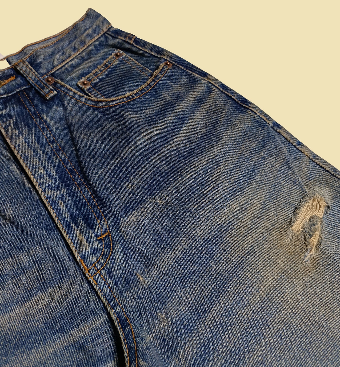 Authentic Blue - High Rise Mum Jean